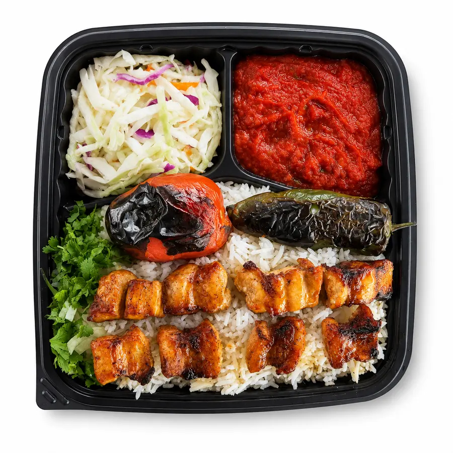 Chicken Kabob Bowl