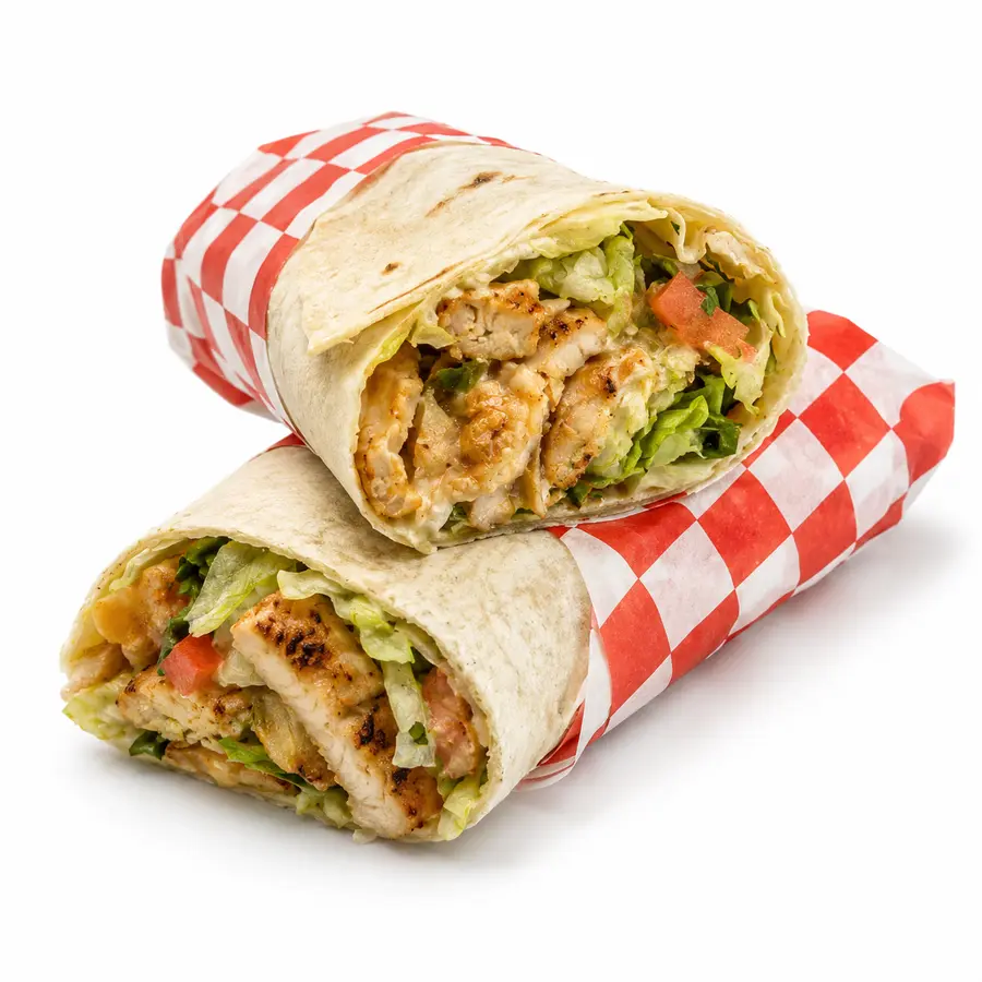 Chicken Shawarma Lavash Wrap