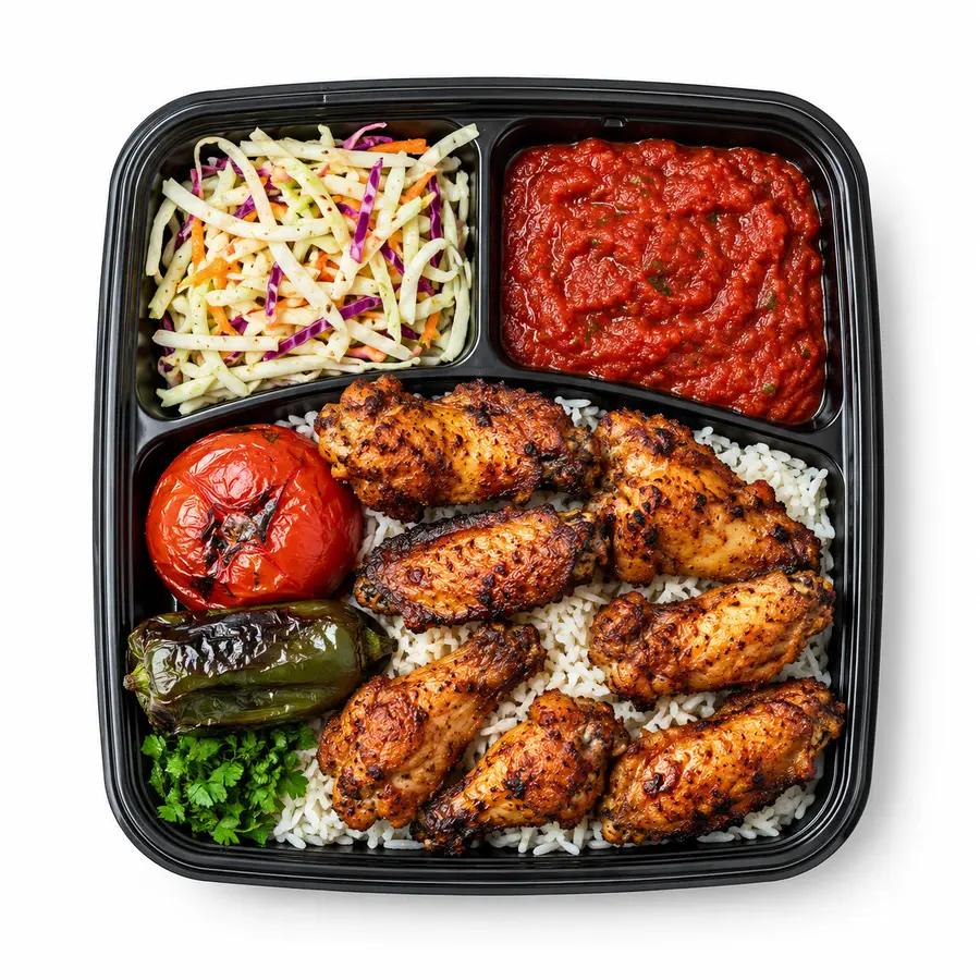 Grilled Wings Bowl